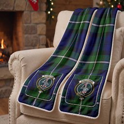 Bannerman Tartan Crest Pocket Scarf - Ultimate Plaid Gift Wrap