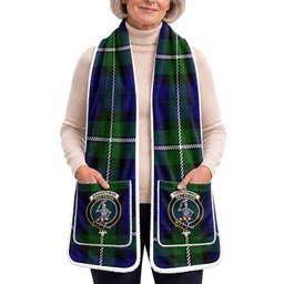 Bannerman Tartan Crest Pocket Scarf - Ultimate Plaid Gift Wrap