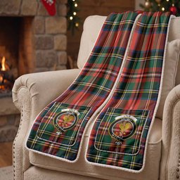 Lyle Tartan Crest Pocket Scarf - Ultimate Plaid Gift Wrap