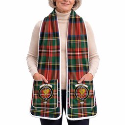 Lyle Tartan Crest Pocket Scarf - Ultimate Plaid Gift Wrap