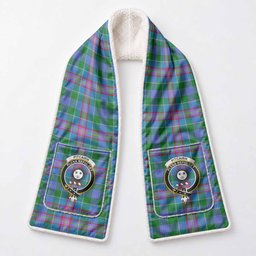 Pitcairn Tartan Crest Pocket Scarf - Ultimate Plaid Gift Wrap