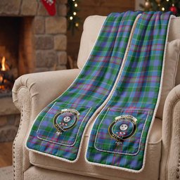 Pitcairn Tartan Crest Pocket Scarf - Ultimate Plaid Gift Wrap