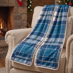 Hutton Tartan Hand-Warmer Pocket Scarf