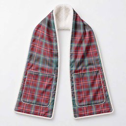 British Columbia Tartan Hand-Warmer Pocket Scarf