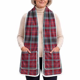 British Columbia Tartan Hand-Warmer Pocket Scarf