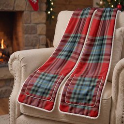MacLeay (McLeay) Tartan Hand-Warmer Pocket Scarf