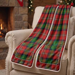 Fullerton Tartan Hand-Warmer Pocket Scarf