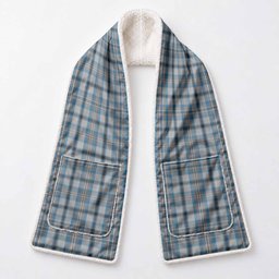 Conquergood Tartan Hand-Warmer Pocket Scarf