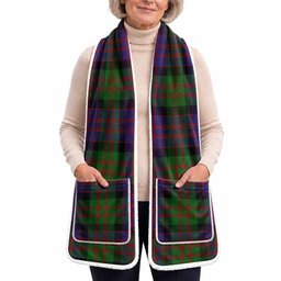 Coull Tartan Hand-Warmer Pocket Scarf