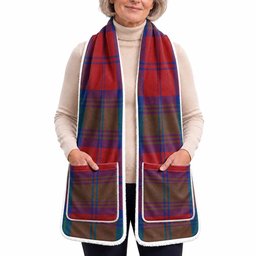 Byres (Byses) Tartan Hand-Warmer Pocket Scarf