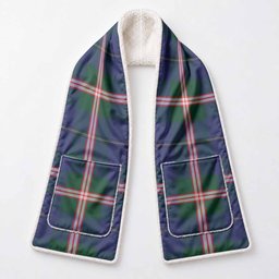Canadian Centennial Tartan Hand-Warmer Pocket Scarf