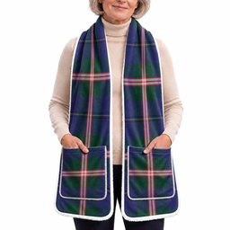 Canadian Centennial Tartan Hand-Warmer Pocket Scarf