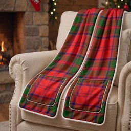 Heron Tartan Hand-Warmer Pocket Scarf