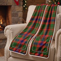 Kinninmont Tartan Hand-Warmer Pocket Scarf