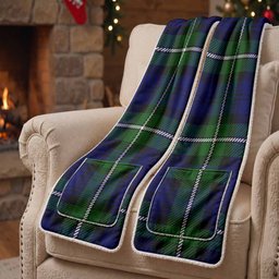 Bannerman Tartan Hand-Warmer Pocket Scarf