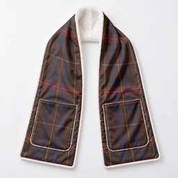 Griffiths of Wales Tartan Hand-Warmer Pocket Scarf