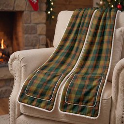 Londonderry (Derry) Tartan Hand-Warmer Pocket Scarf