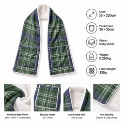 Blyth Tartan Hand-Warmer Pocket Scarf