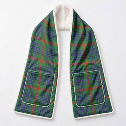Aiton Tartan Hand-Warmer Pocket Scarf