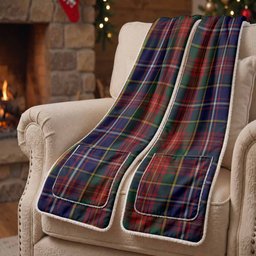 Crozier Tartan Hand-Warmer Pocket Scarf