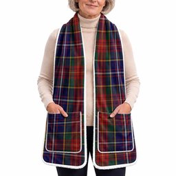 Crozier Tartan Hand-Warmer Pocket Scarf