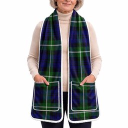 Lammie Tartan Hand-Warmer Pocket Scarf