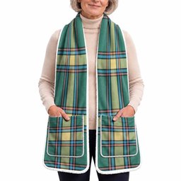 Alberta Tartan Hand-Warmer Pocket Scarf