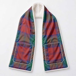 Auchinleck (Affleck) Tartan Hand-Warmer Pocket Scarf