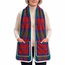 Auchinleck (Affleck) Tartan Hand-Warmer Pocket Scarf