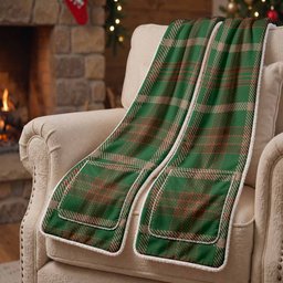 Copeland Tartan Hand-Warmer Pocket Scarf