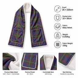Durie Tartan Hand-Warmer Pocket Scarf