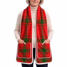 Darroch Tartan Hand-Warmer Pocket Scarf