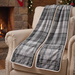 Glendinning Tartan Hand-Warmer Pocket Scarf