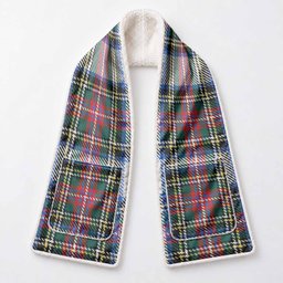 Dennistoun Tartan Hand-Warmer Pocket Scarf