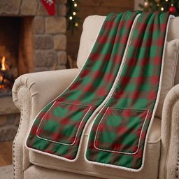 Donachie Tartan Hand-Warmer Pocket Scarf