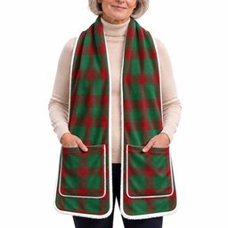 Donachie Tartan Hand-Warmer Pocket Scarf