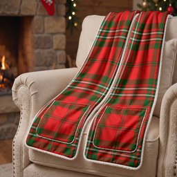 Langlands Tartan Hand-Warmer Pocket Scarf