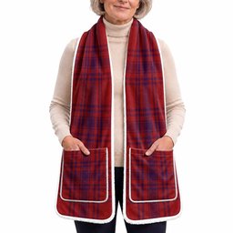 Kyle Tartan Hand-Warmer Pocket Scarf
