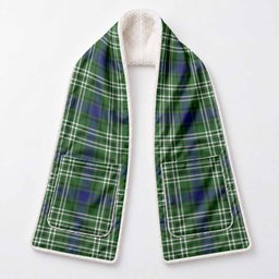 Blackadder Tartan Hand-Warmer Pocket Scarf