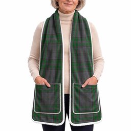 Wicklow Tartan Hand-Warmer Pocket Scarf