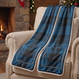 Sorbie Tartan Hand-Warmer Pocket Scarf