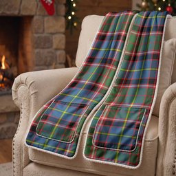 Norvel Tartan Hand-Warmer Pocket Scarf