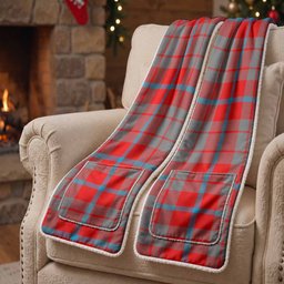 Moubray Tartan Hand-Warmer Pocket Scarf