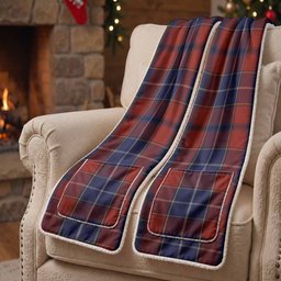Wishart Tartan Hand-Warmer Pocket Scarf