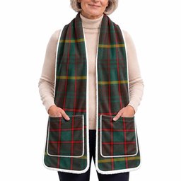 Ontario Tartan Hand-Warmer Pocket Scarf
