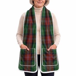 Sawyer Tartan Hand-Warmer Pocket Scarf