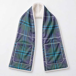 Sandilands Tartan Hand-Warmer Pocket Scarf