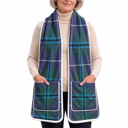 Sandilands Tartan Hand-Warmer Pocket Scarf