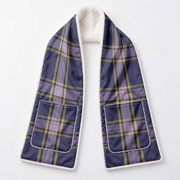 Nunavut Territory Tartan Hand-Warmer Pocket Scarf