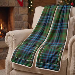 Newlands Tartan Hand-Warmer Pocket Scarf